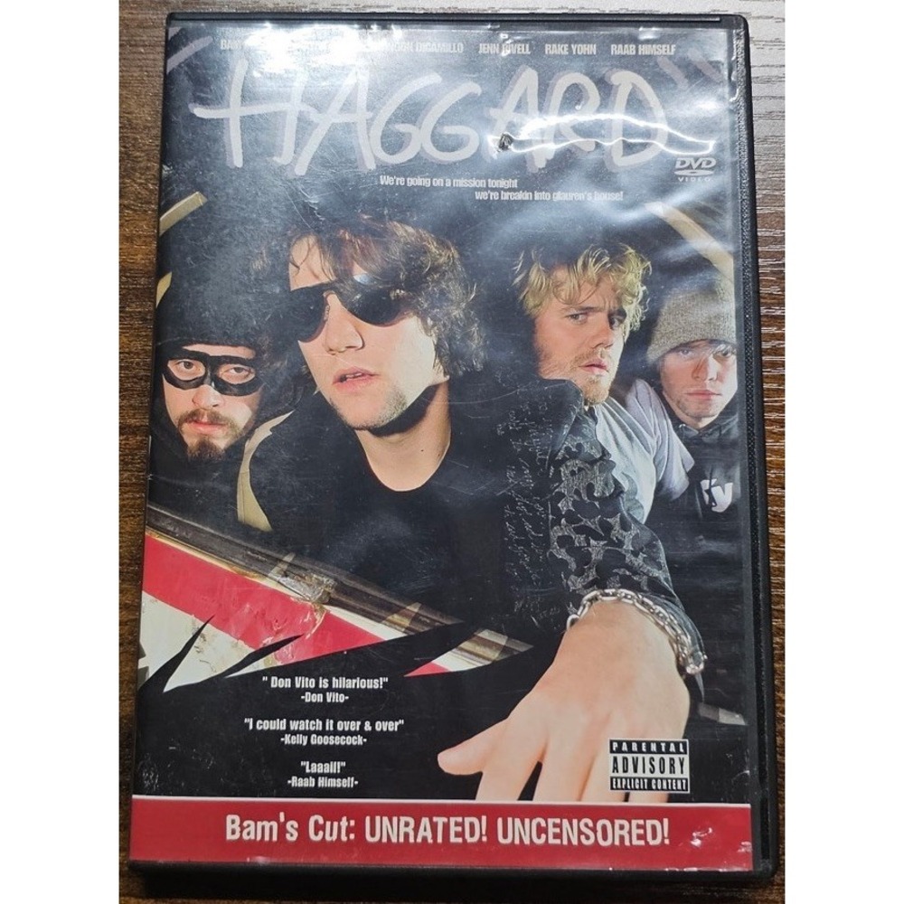 Haggard [Unrated Bam's Cut] by Bam Margera: Used